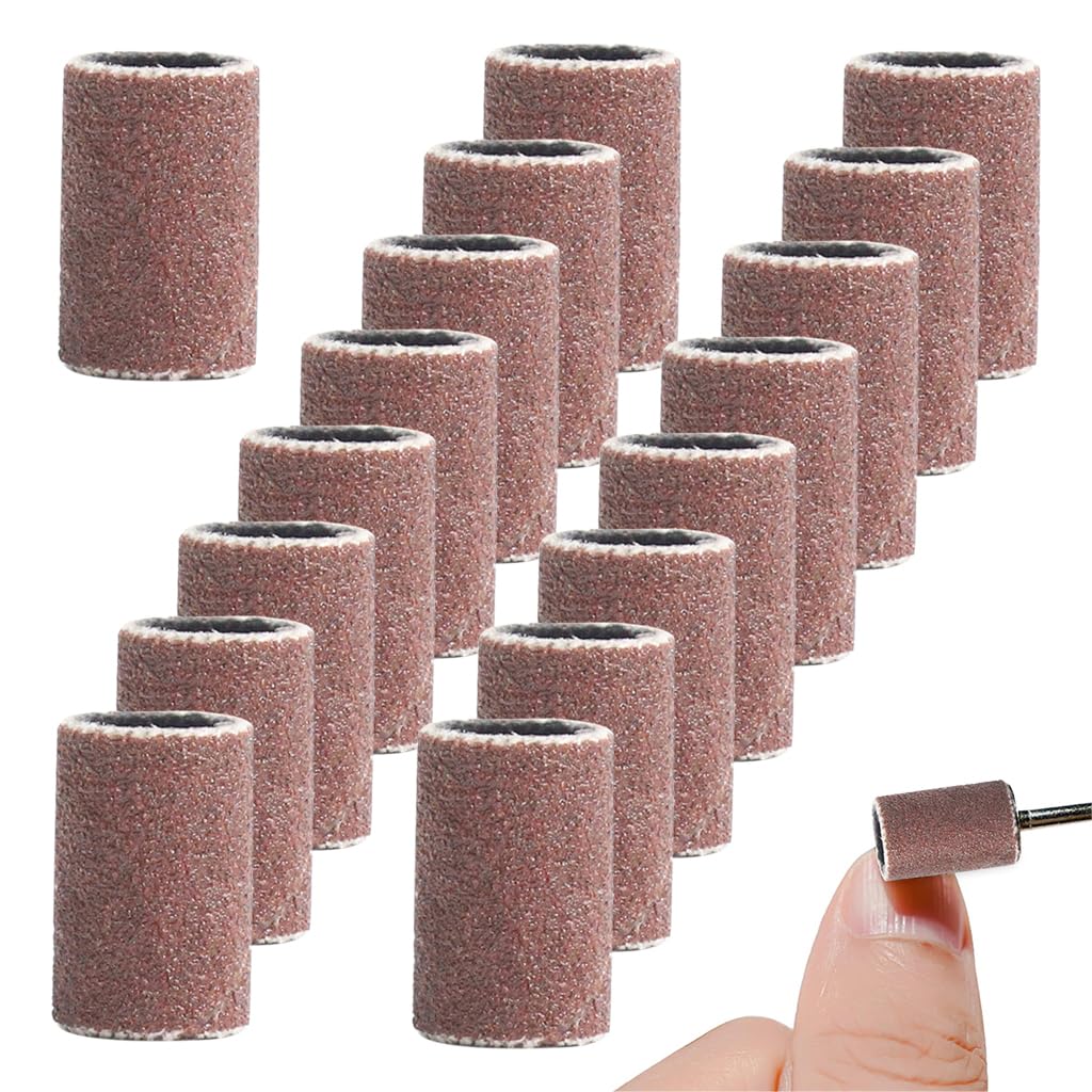 Verilux 50pcs Fine Grits Sanding Band, Mini Drill Machine Heads, 180 Grit Nail Manicure Sanding Band Sand Piece Set Nail Art Sanding Bands Gel File Gel Polish Remover Manicure Pedicure Nail Tools Verilux 50pcs Fine Grits Sanding Band, Mini Drill Machine Heads, 180 Grit Nail Manicure Sanding Band Sand Piece Set Nail Art Sanding Bands Gel File Gel Polish Remover Manicure Pedicure Nail Tools